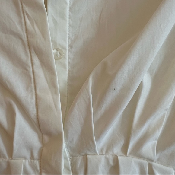 Victoria Beckham poplin button down shirt XS - Picture 8 of 9